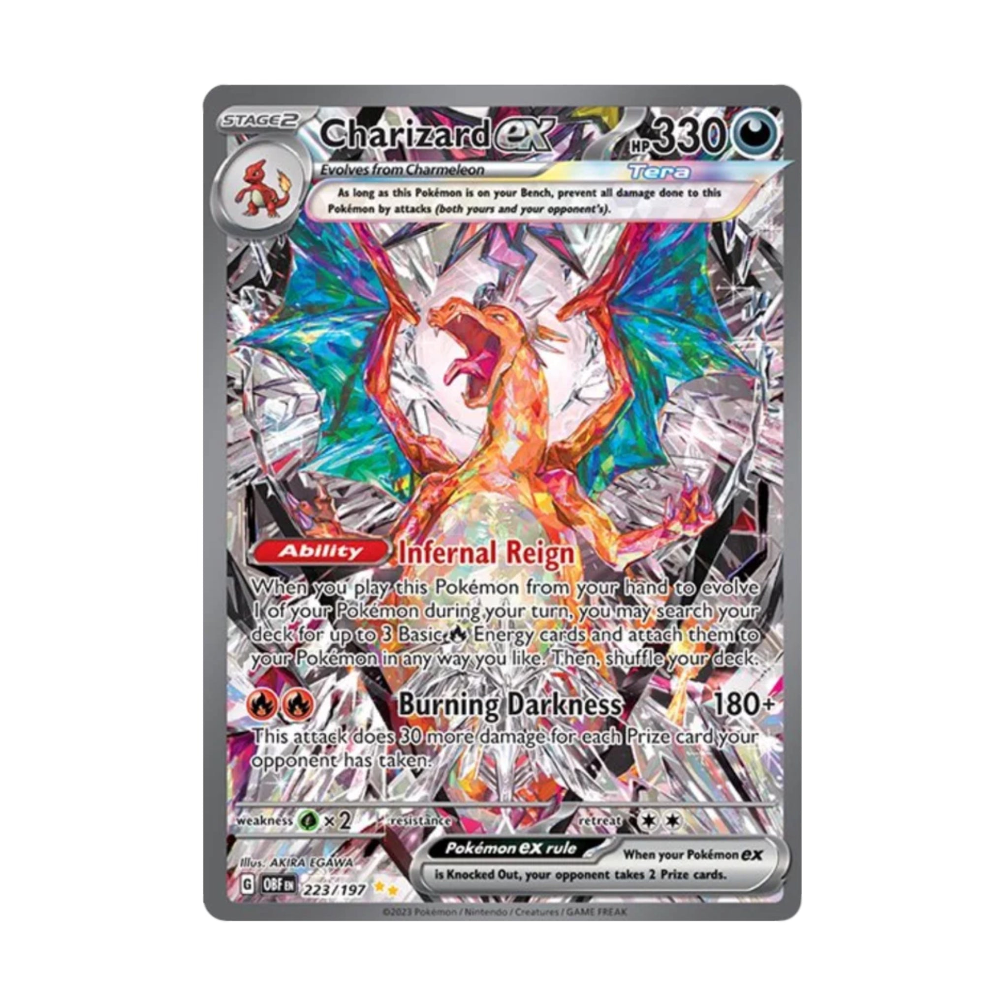 Charizard ex 223/197 Obsidian Flames SAR