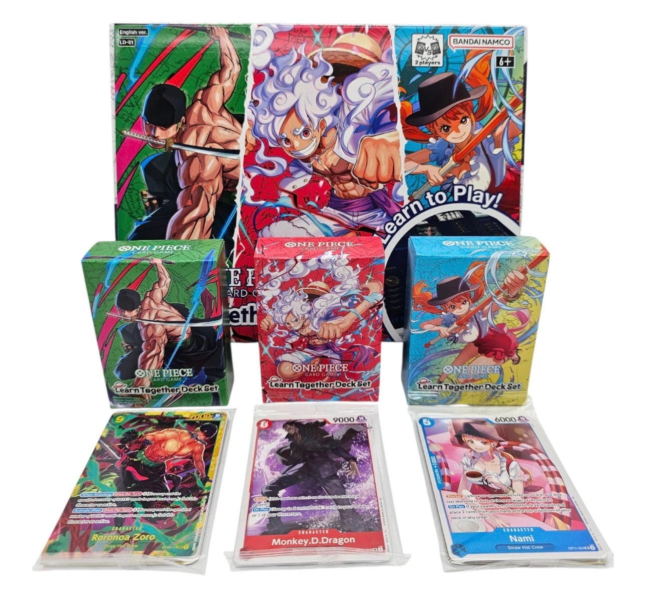 One Piece Card Game: Learn Together (LD01) Deck Set EN