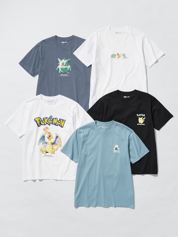 Pokémon 30th Anniversary - UT Short Sleeve Graphic T-shirt - 3 Starters