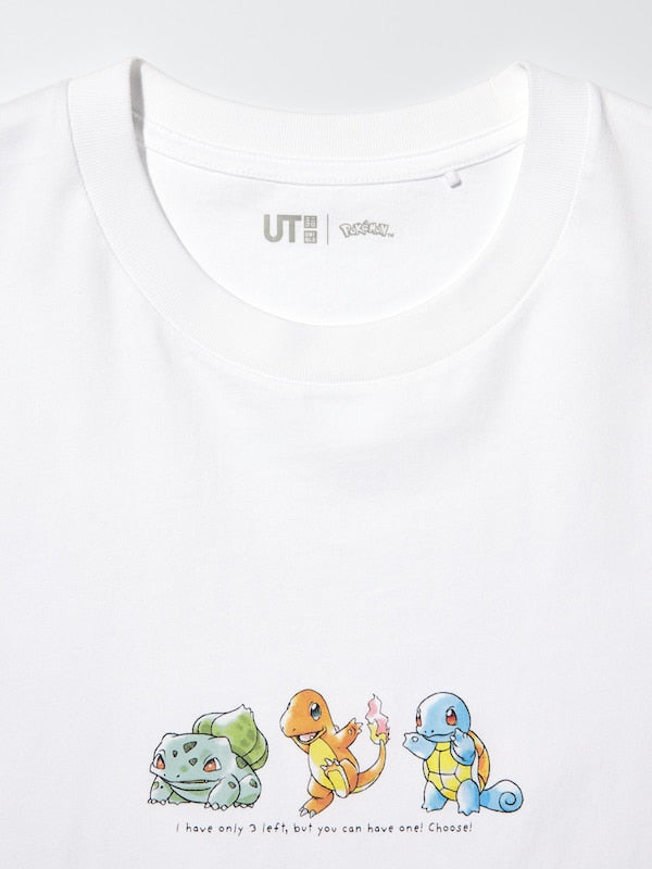 Pokémon 30th Anniversary - UT Short Sleeve Graphic T-shirt - 3 Starters
