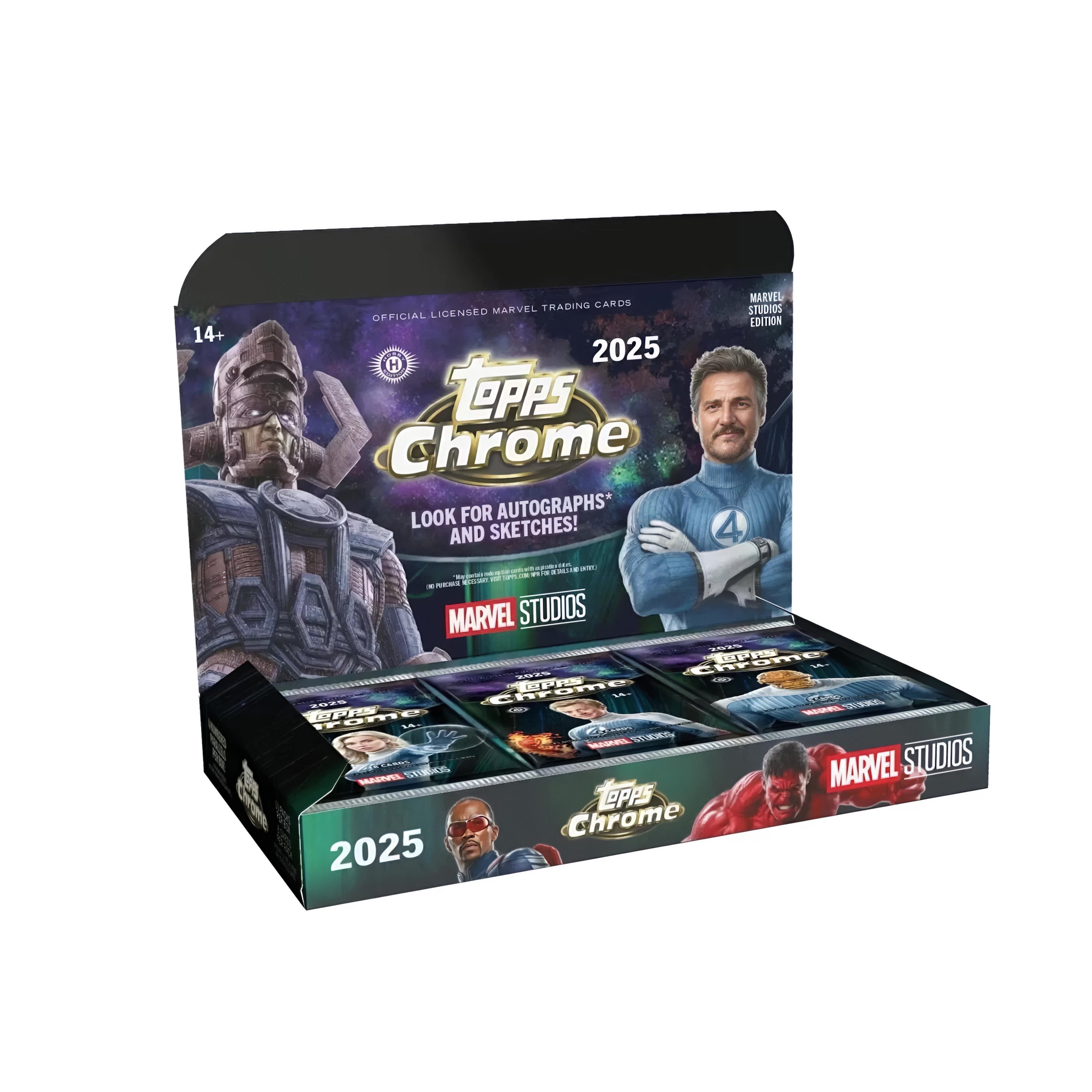 Topps Chrome Marvel Studios 2025 Hobby Box
