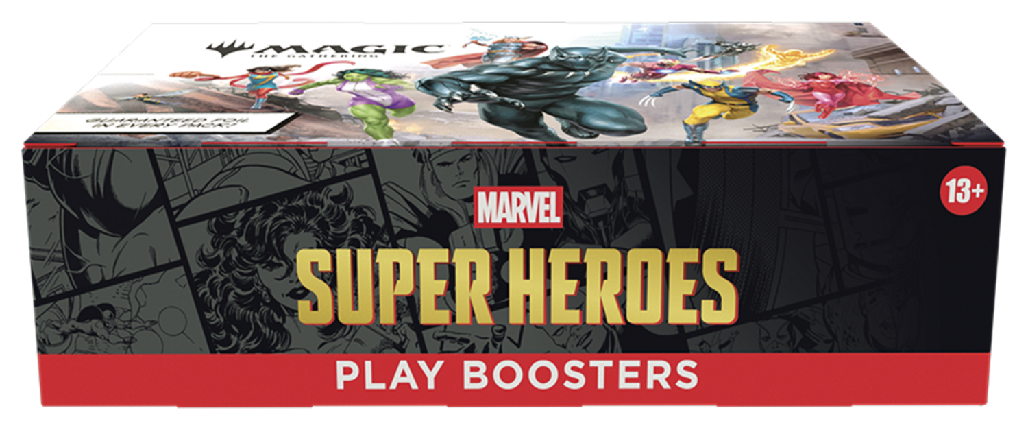 Magic: The Gathering Marvel Super Heroes - Play Booster Display - EN