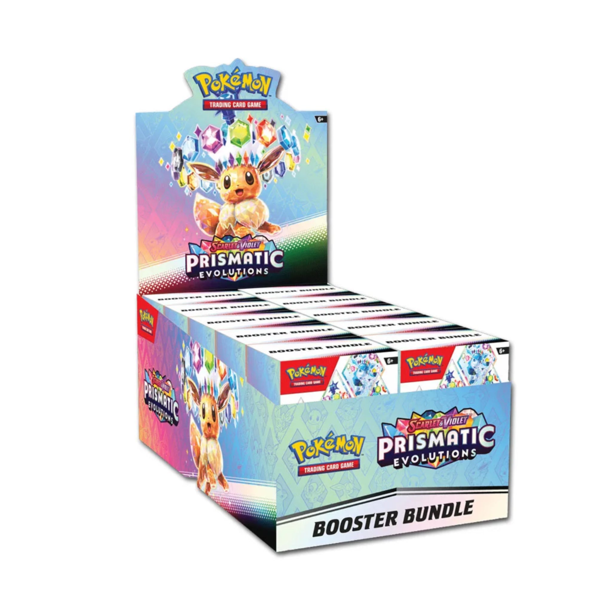 Pokémon - Prismatic Evolutions Booster Bundle Case - SparkLeaf TCG - Pokémon Karten kaufen Schweiz