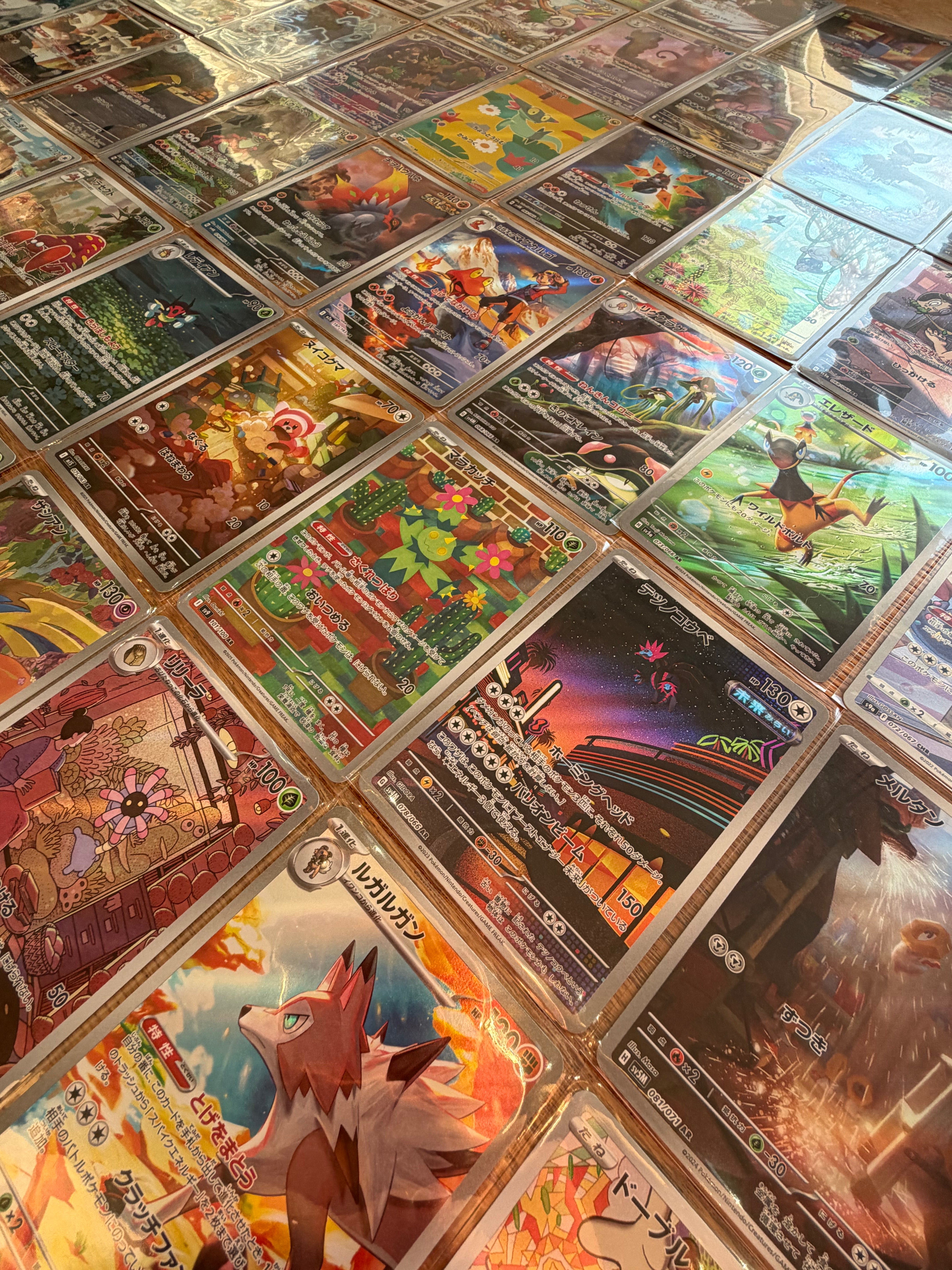 Pokémon 100x Art Rare (AR) & CHR Cards Japanese Lot