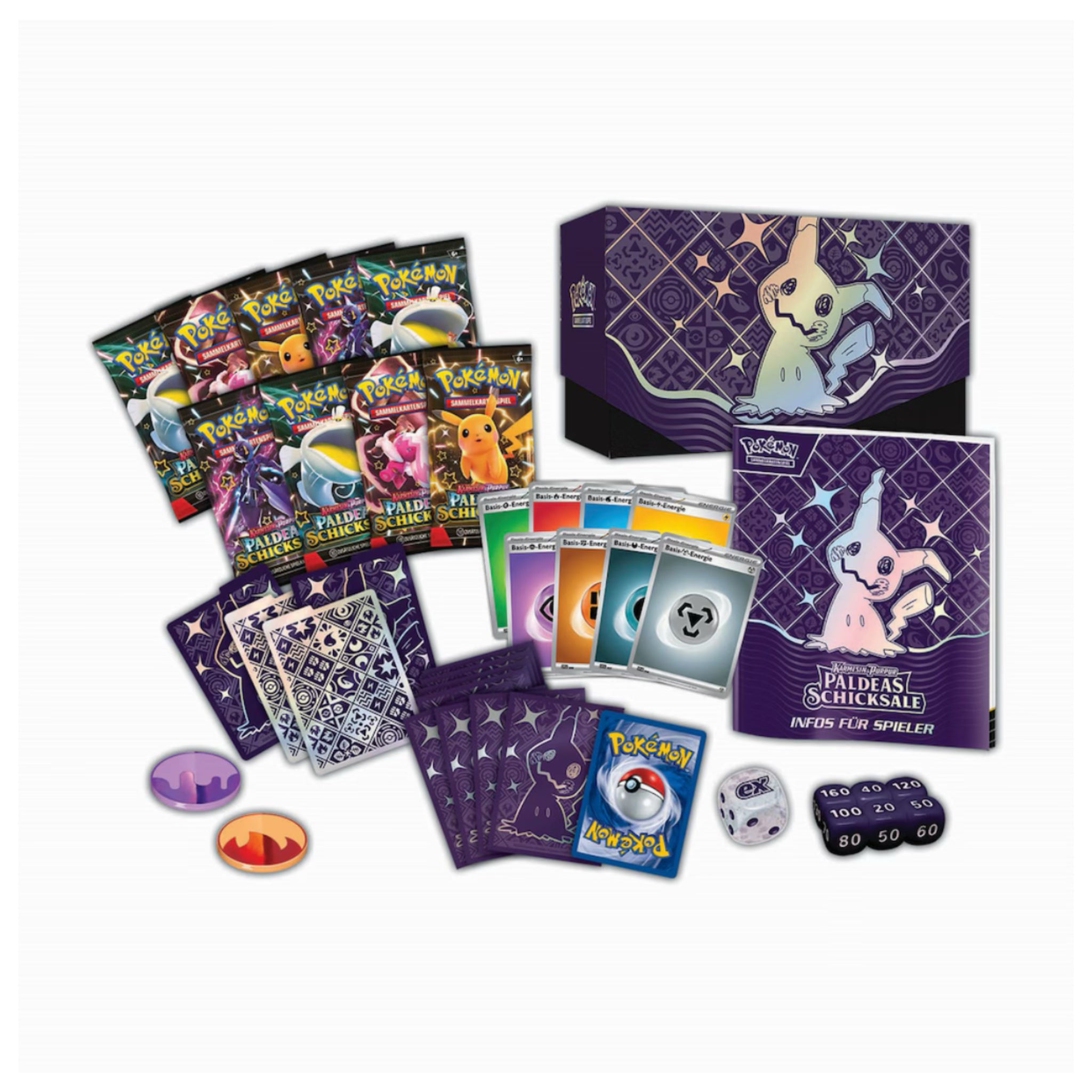 Pokémon - Paldeas Schicksale Top Trainer Box (TTB) - DE
