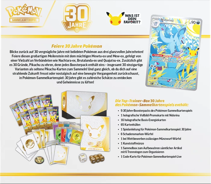 Pokémon - 30th Celebration Elite Trainer Box