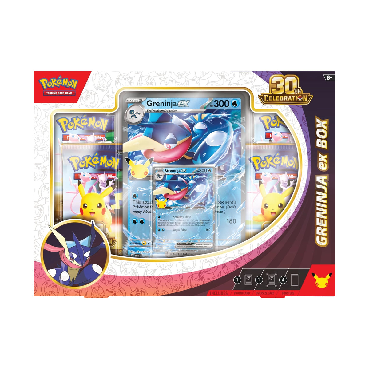 Pokémon - 30th Celebration Greninja ex Box