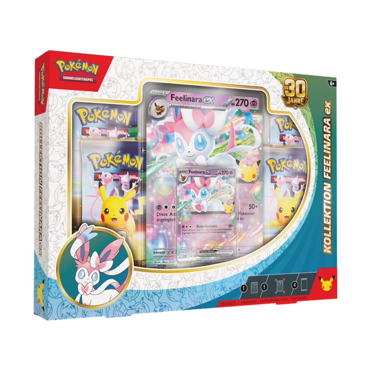 Pokémon - 30th Celebration Sylveon ex Box