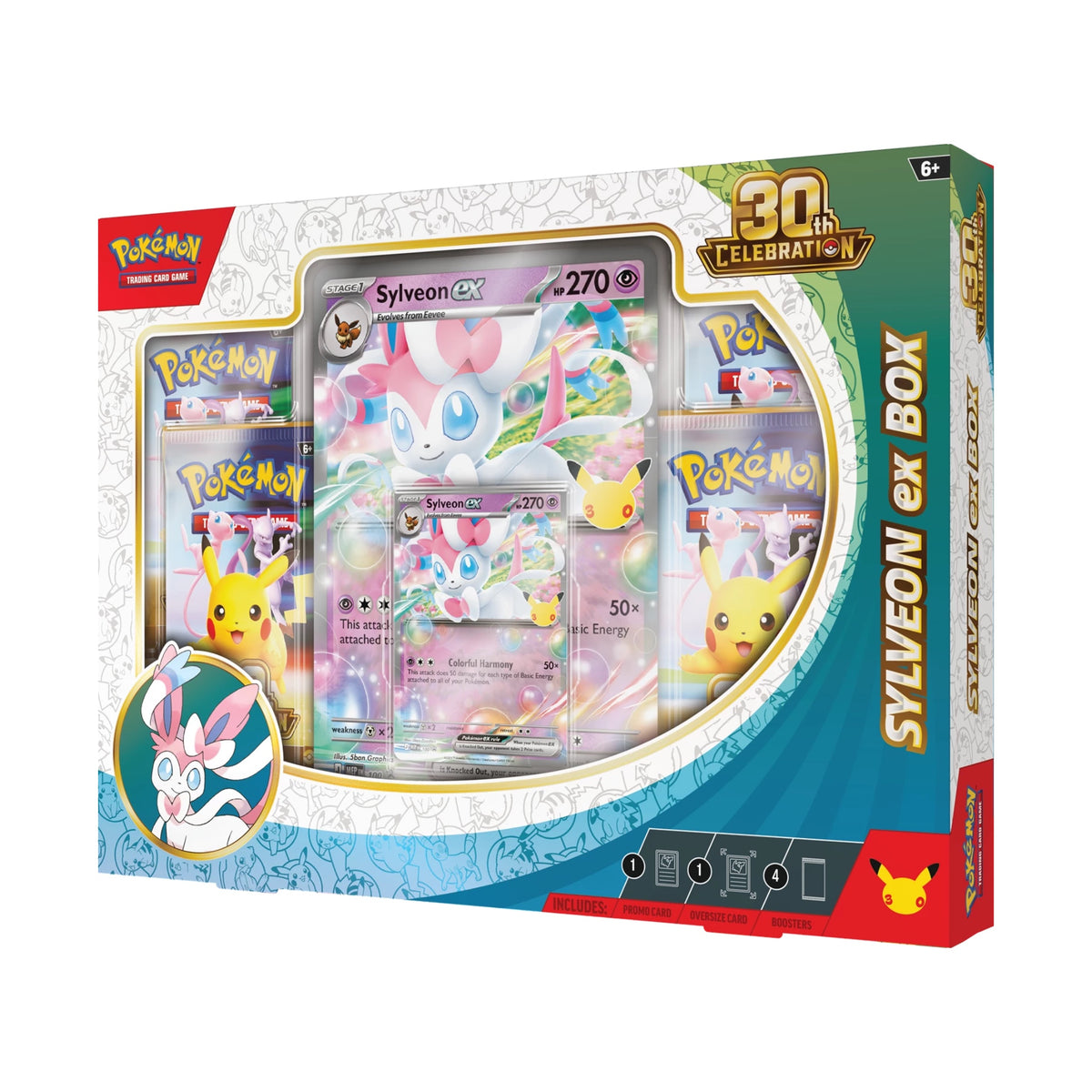 Pokémon - 30th Celebration Sylveon ex Box
