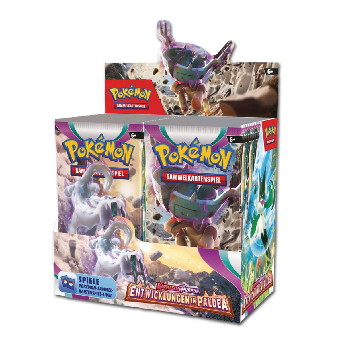 Pokémon - Entwicklungen in Paldea Booster Display Sealed Case - DE