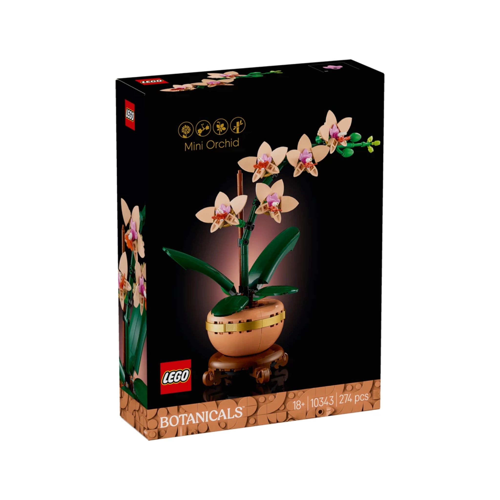 Lego Botanicals Mini-Orchidee 274 Teile