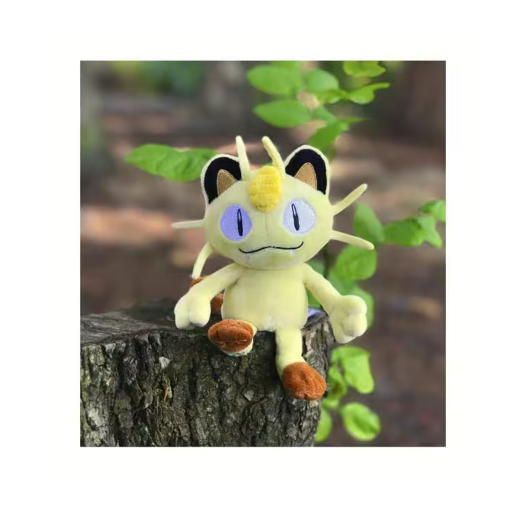 Pokemon Meowth Plushy #052 - Sitting Cuties