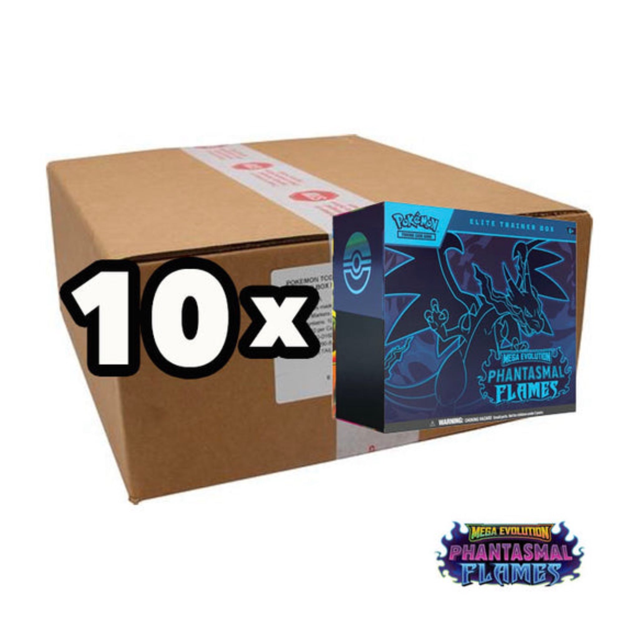 Pokémon - Phantasmal Flames ETB Facotry Sealed Case - EN