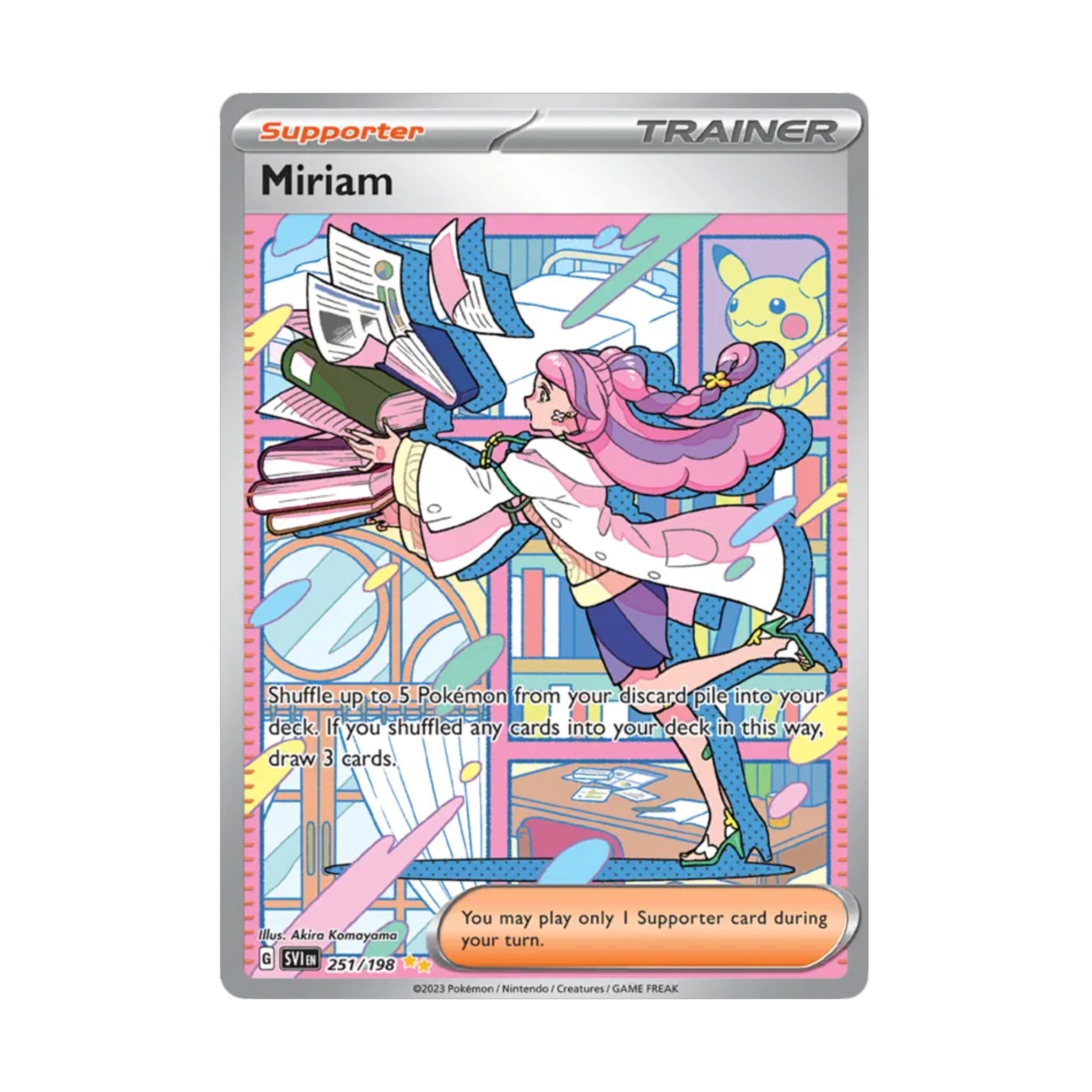 Miriam 251/198 Scarlet & Violet SAR