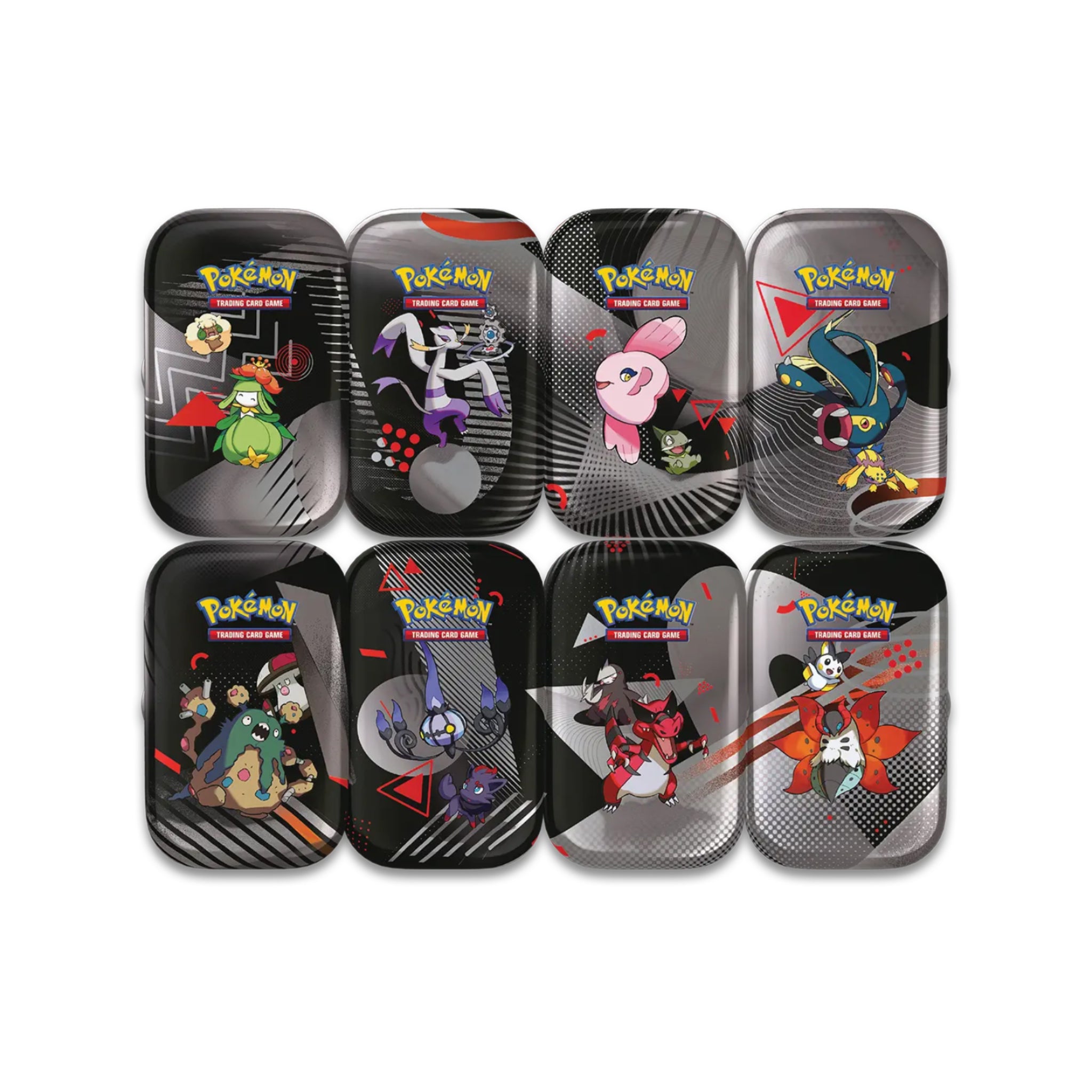 Pokémon - Black Bolt & White Flare Unova Mini Tin Display