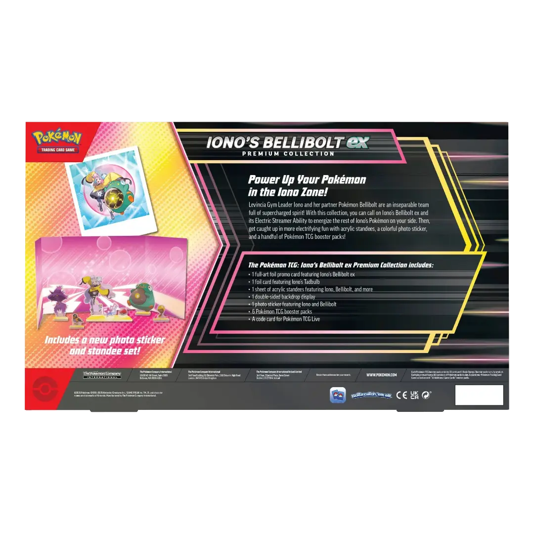 Pokemon - Iono’s Bellibolt ex Premium Collection - EN