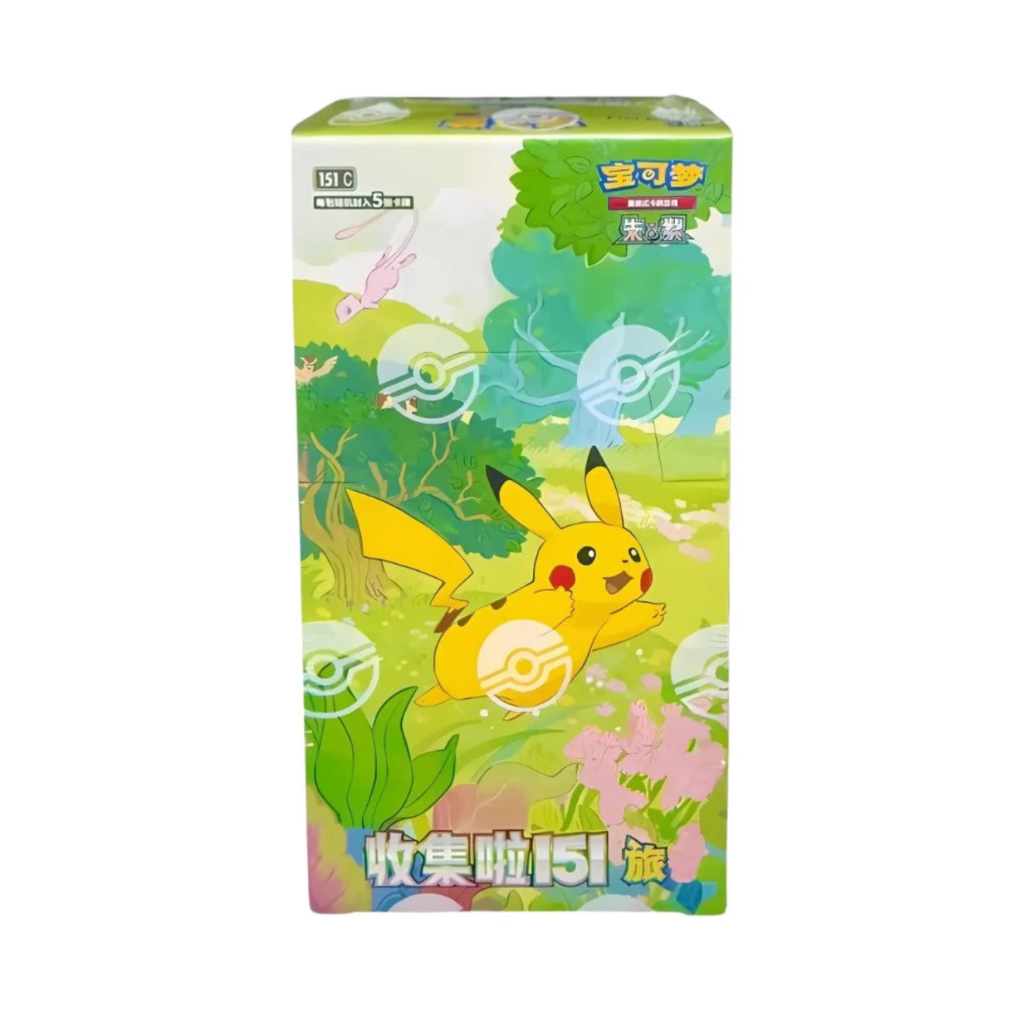 Pokémon 151 Journey 151C Box Simplified Chinese
