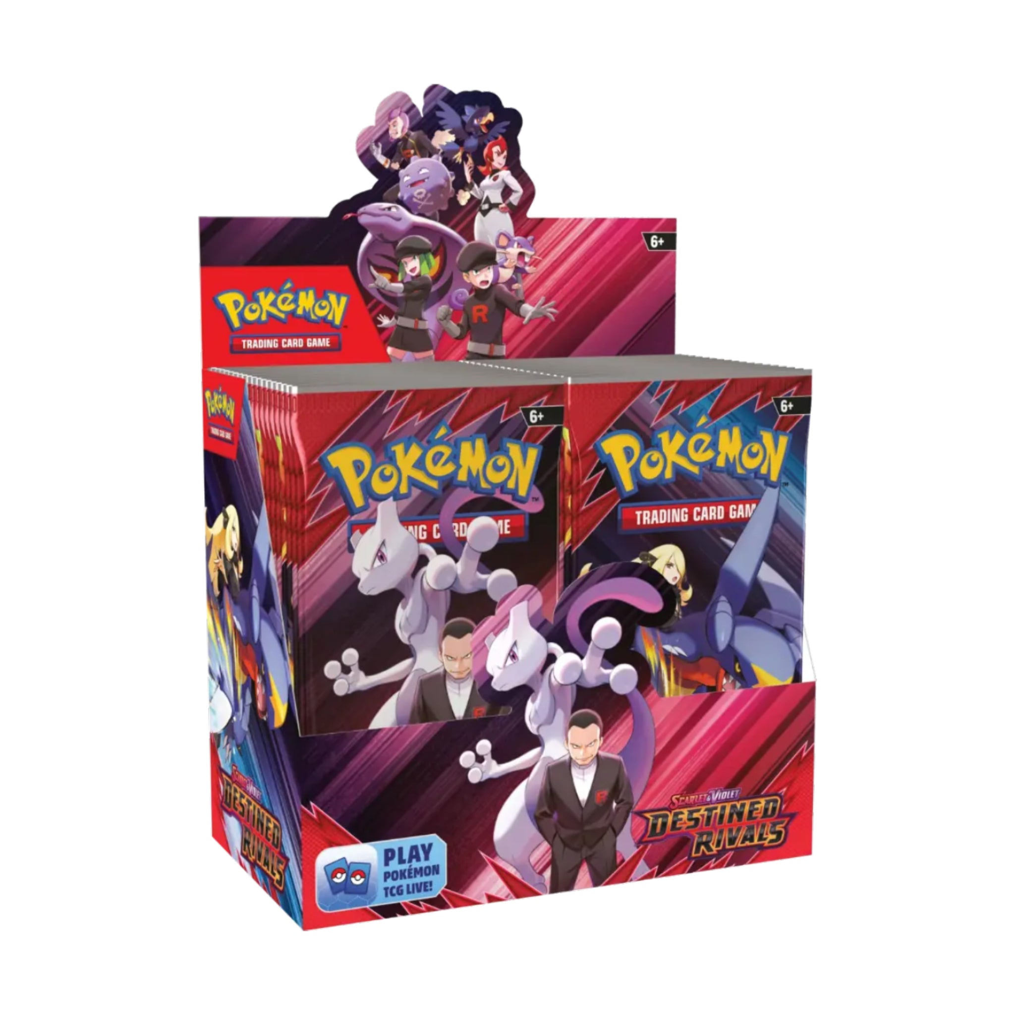 Pokémon Destined Rivals Booster Display