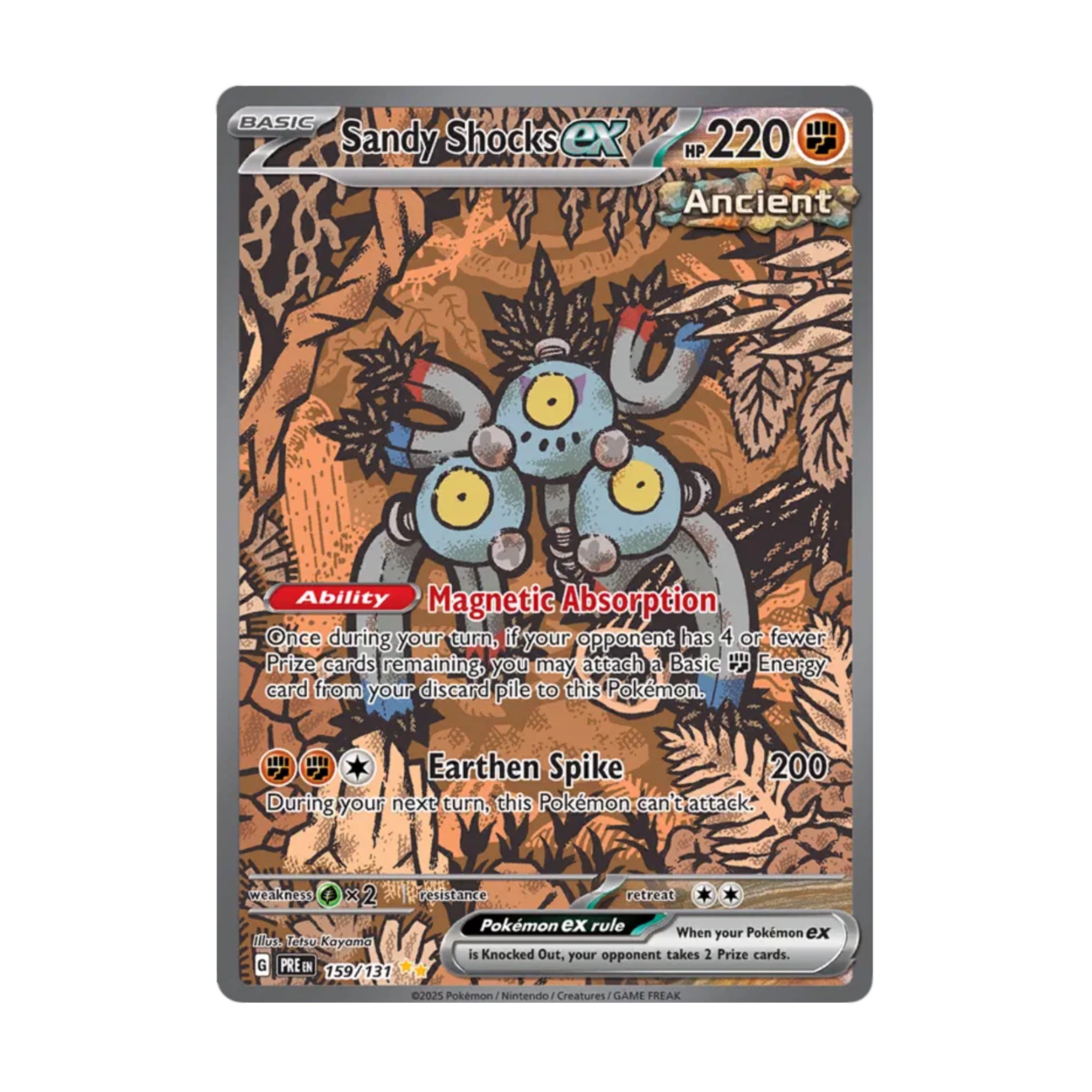 Sandy Shocks ex 159/131 Prismatic Evolutions SAR