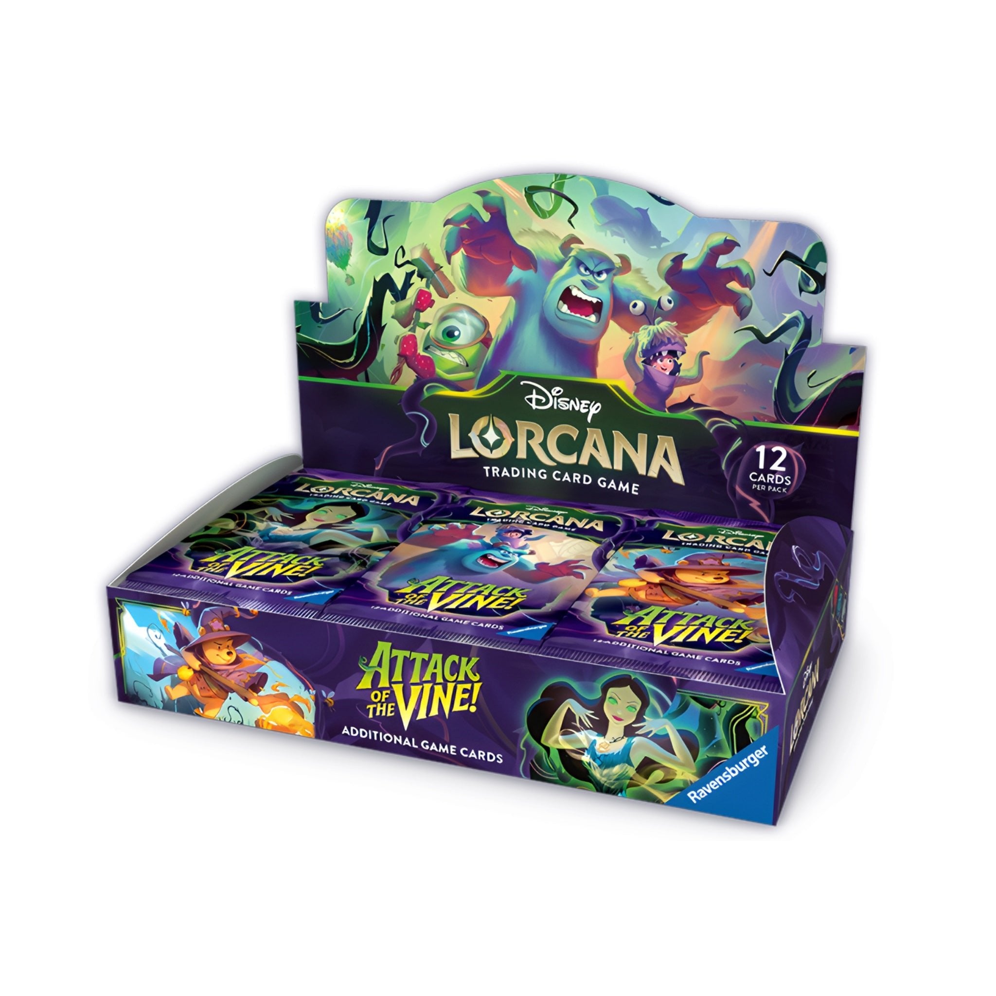 Disney Lorcana: Attack of the Vine Booster Display - EN - SparkLeaf TCG