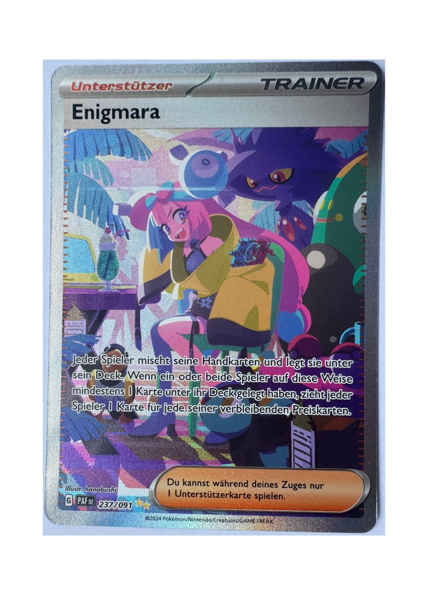 Enigmara 237/091 Paldeas Schicksale SAR - SparkLeaf TCG