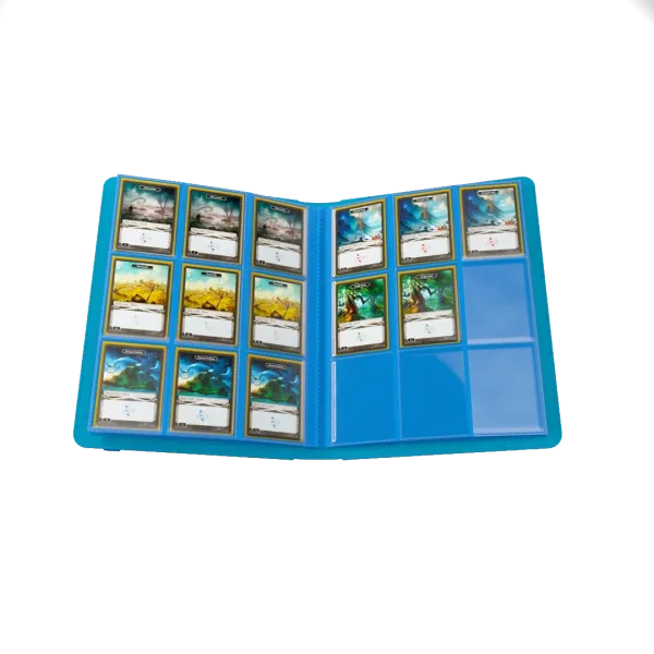 Gamegenic - Portfolio Prime Album 18 - Pocket - Blau / Weiss / Schwarz - SparkLeaf TCG