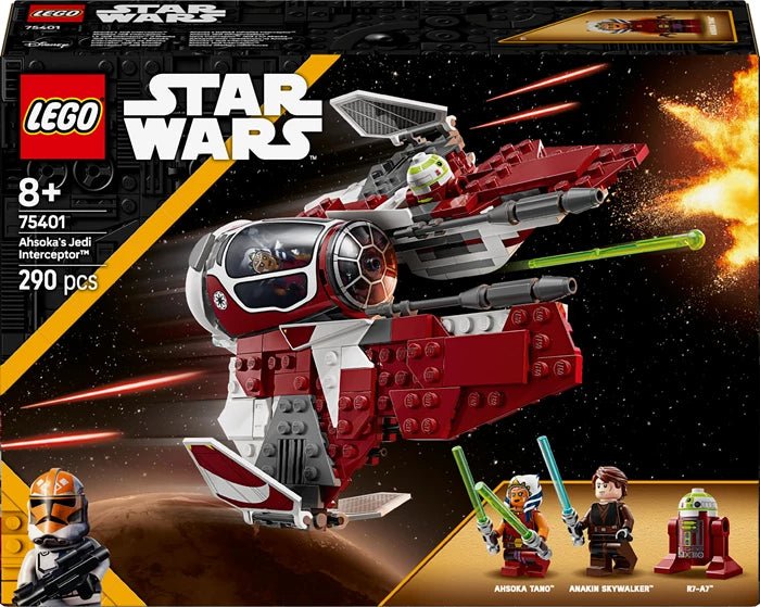 Lego Star Wars Ahsokas Jedi Interceptor 290 Teile - SparkLeaf TCG