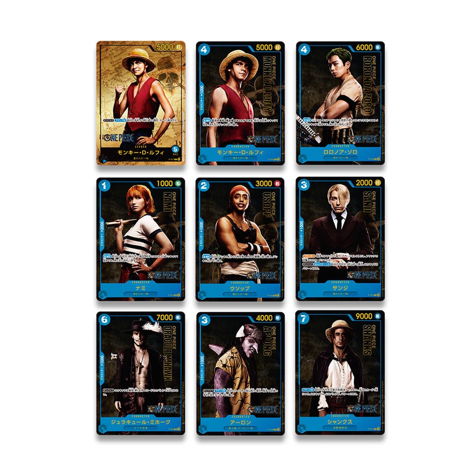 One Piece Live Action Set - Premium Card Collection Japanese - SparkLeaf TCG