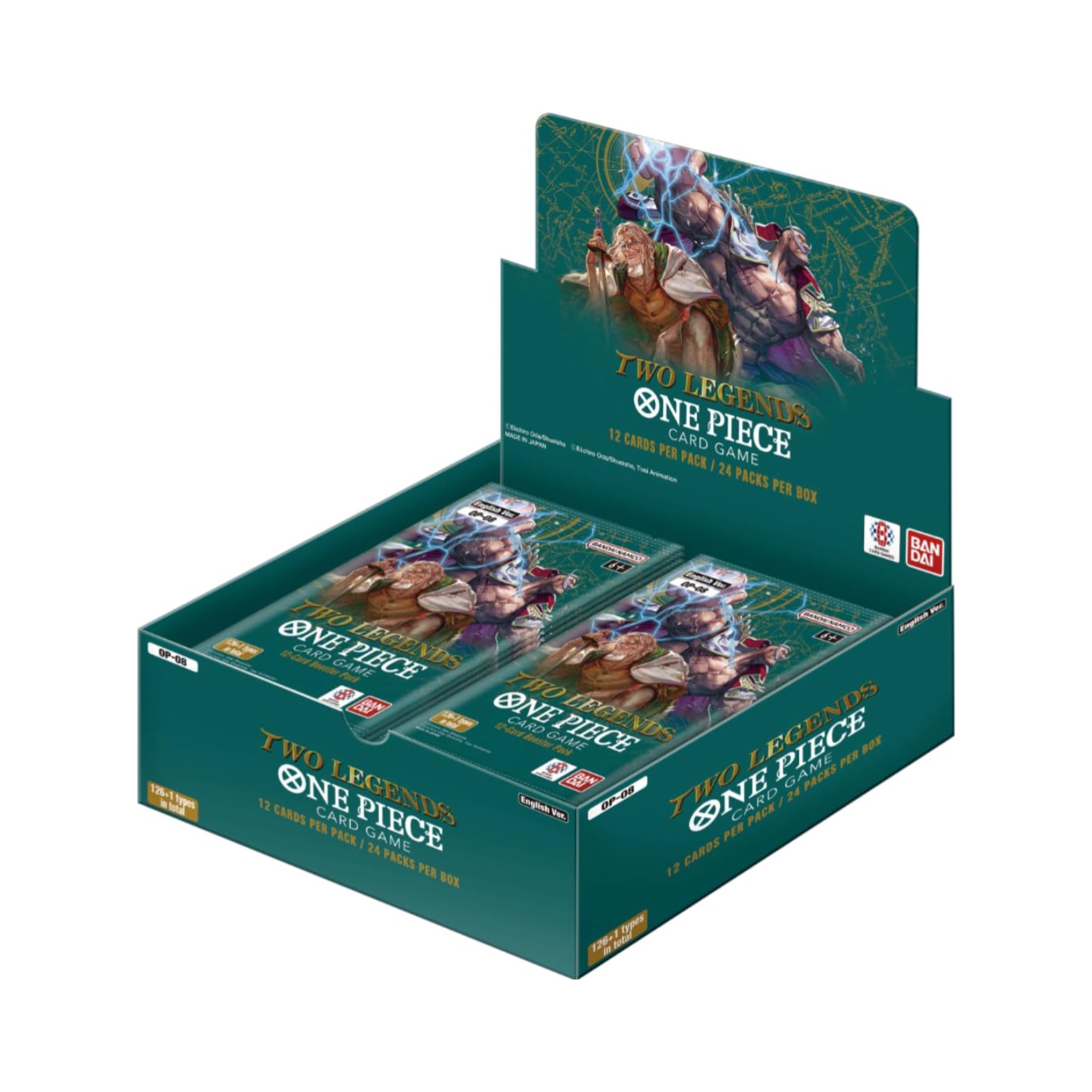 One Piece Two Legends Booster Display OP - 08 EN - SparkLeaf TCG