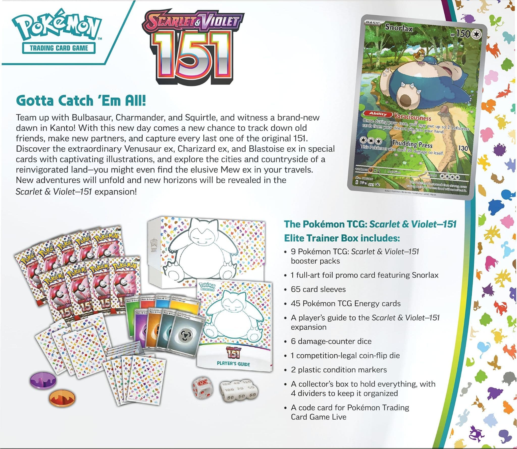 Pokémon - 151 Elite Trainer Box (ETB) - EN - SparkLeaf TCG