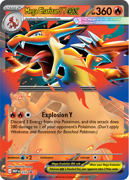 Pokémon - 2026 Tin Mega Charizard Y ex - EN - SparkLeaf TCG