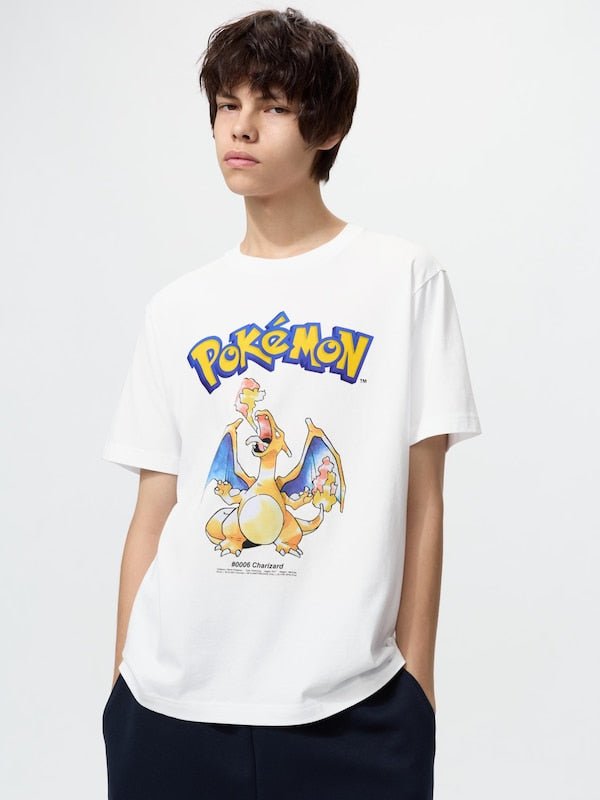 Pokémon 30th Anniversary - UT Short Sleeve Graphic T-shirt - Charizard - SparkLeaf TCG