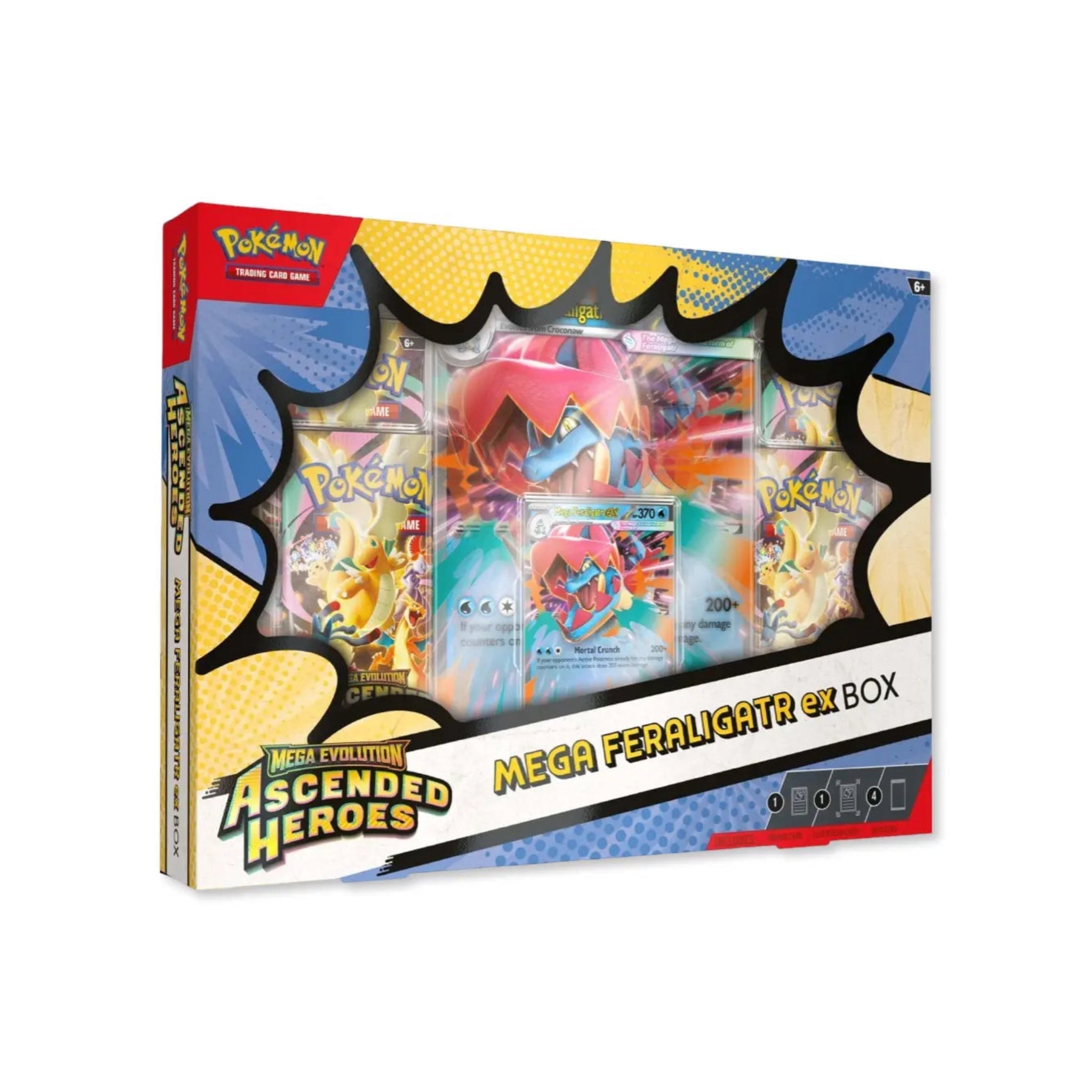 Pokémon - Ascended Heroes Mega Mega Feraligatr ex Box - SparkLeaf TCG