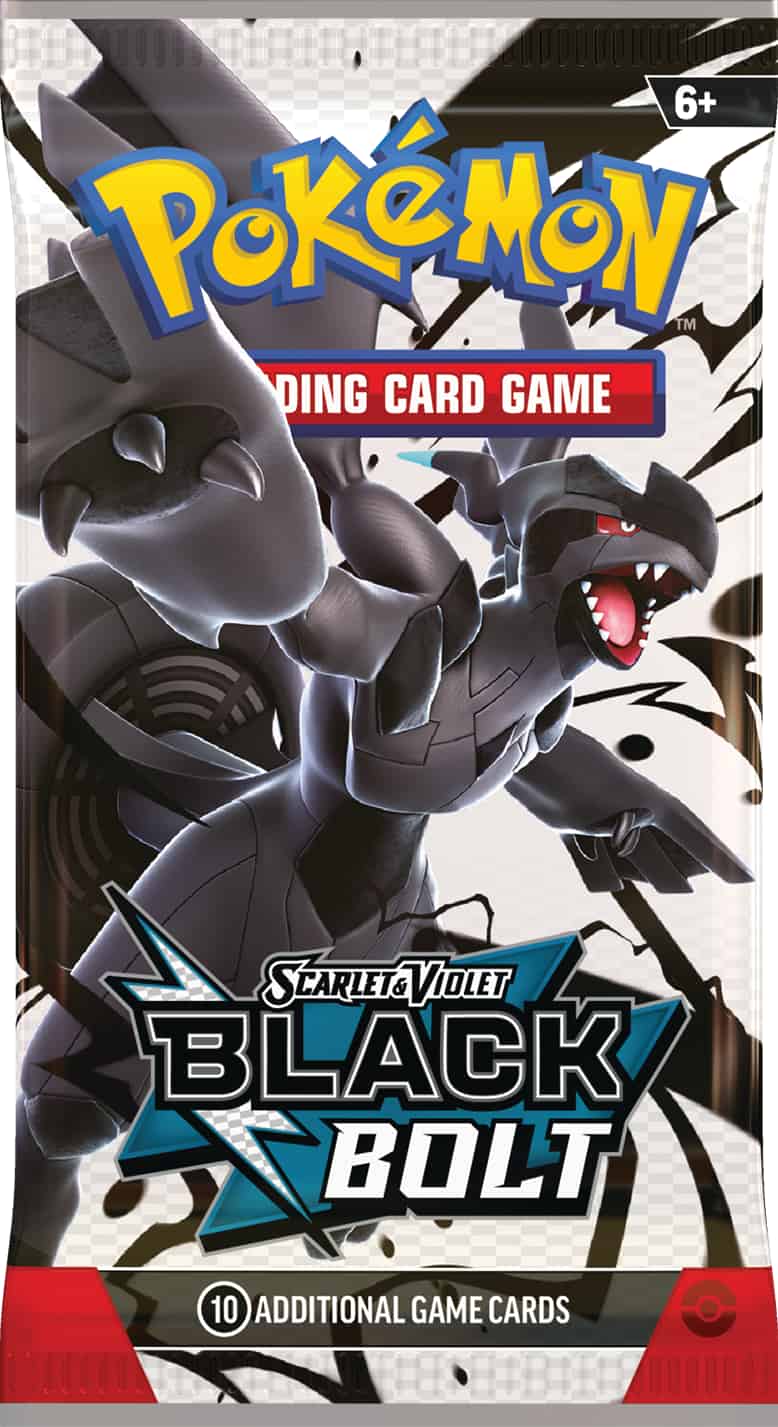 Pokémon - Black Bolt Tech Sticker Collection Sealed Case - EN - SparkLeaf TCG