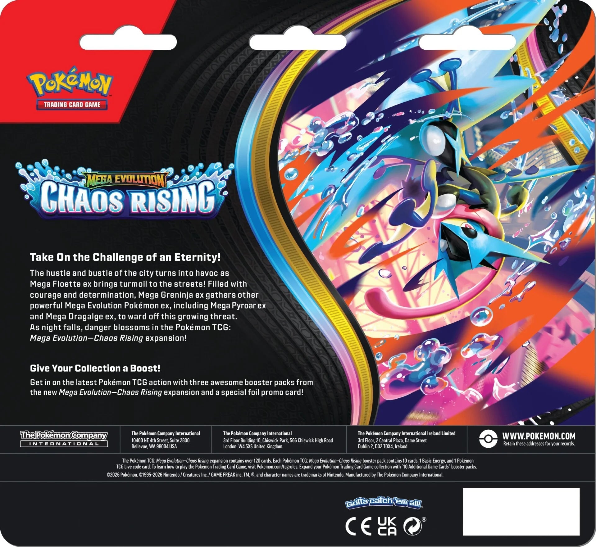 Pokémon - Chaos Rising Three - Pack Blister - EN - SparkLeaf TCG