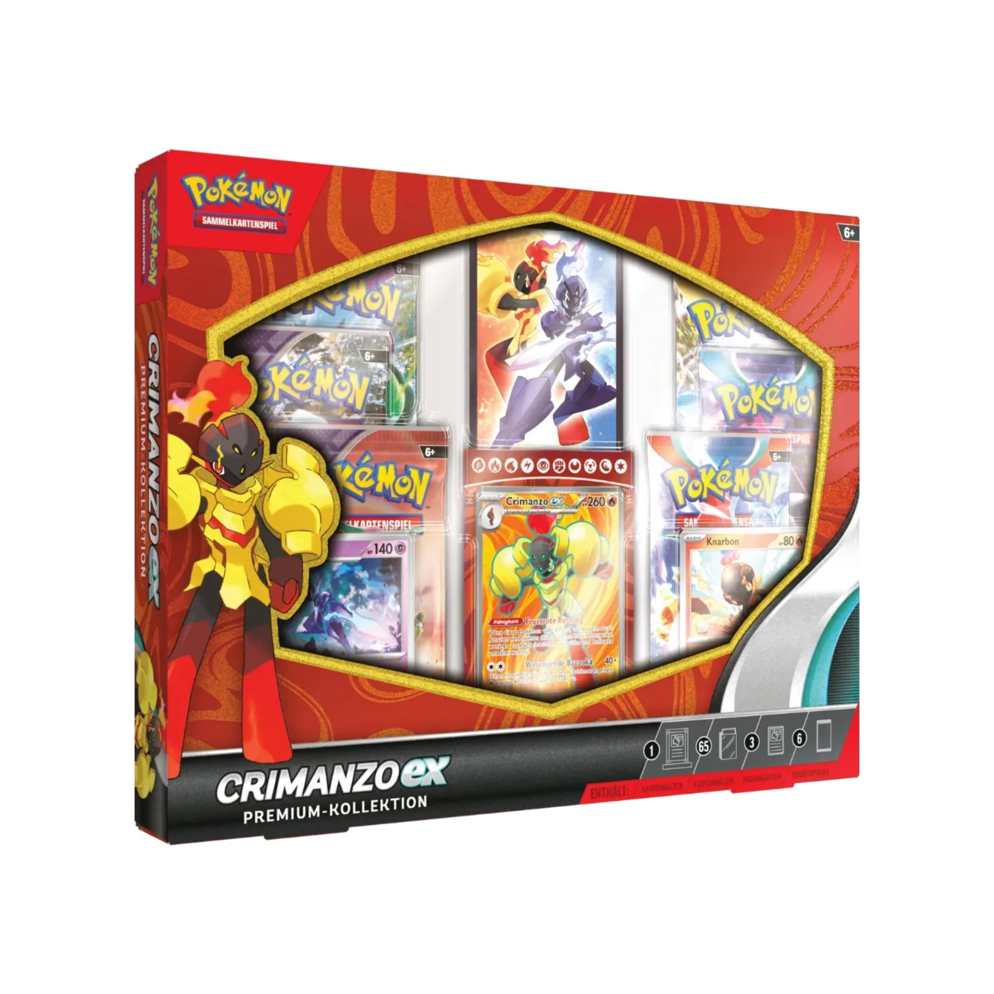 Pokémon - Crimanzo ex Premium Kollektion - DE - SparkLeaf TCG