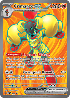 Pokémon - Crimanzo ex Premium Kollektion - DE - SparkLeaf TCG