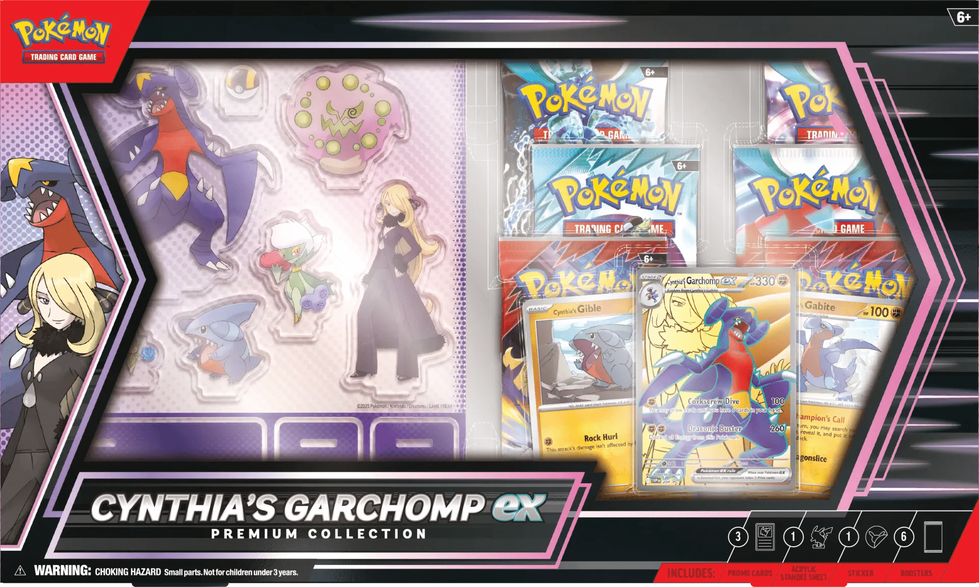 Pokémon - Cynthia's Garchomp ex Premium Collection - EN - SparkLeaf TCG