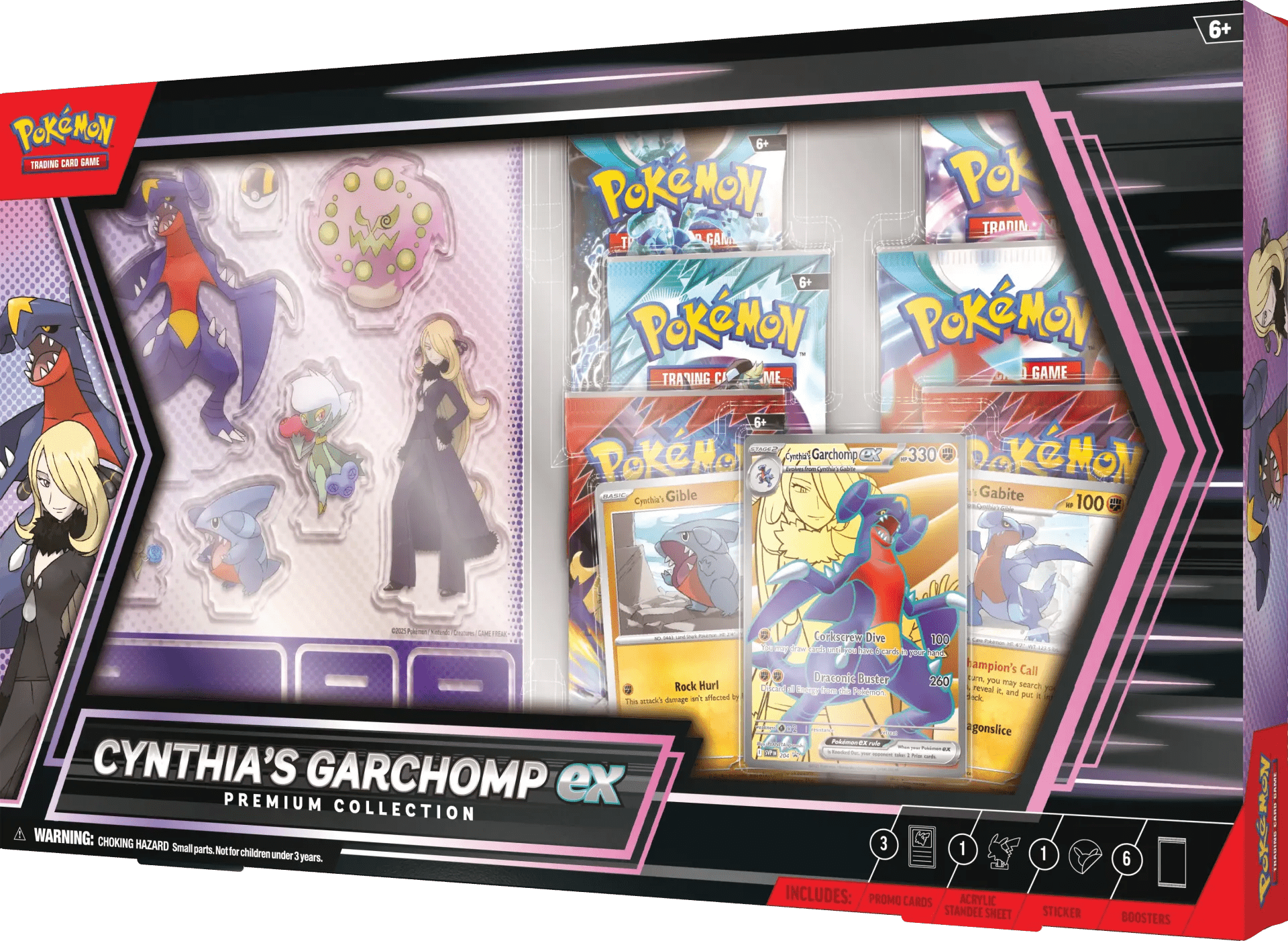 Pokémon - Cynthia's Garchomp ex Premium Collection - EN - SparkLeaf TCG