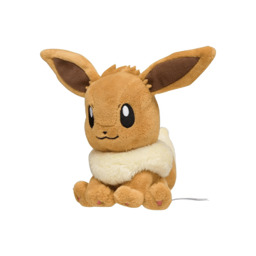 Pokemon Eevee Plushy 133 - Sitting Cuties - SparkLeaf TCG