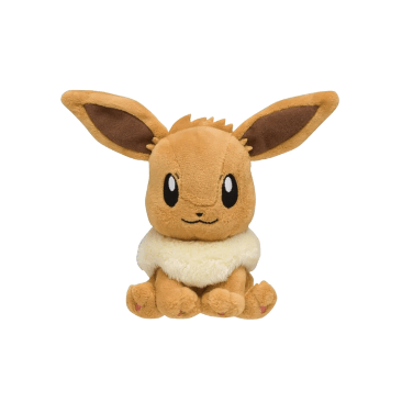 Pokemon Eevee Plushy 133 - Sitting Cuties - SparkLeaf TCG