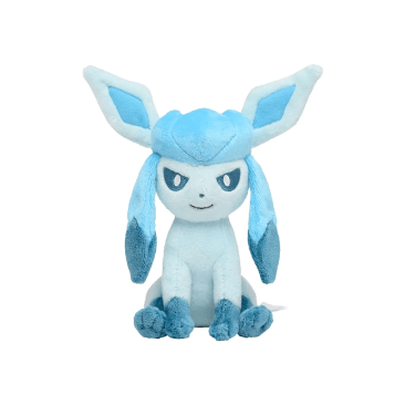Pokemon Glaceon Plushy 471 - Sitting Cuties - SparkLeaf TCG