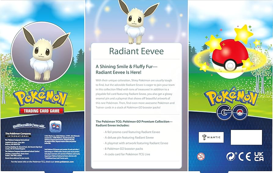 Pokémon - GO Radiant Eevee Premium Collection - EN - SparkLeaf TCG