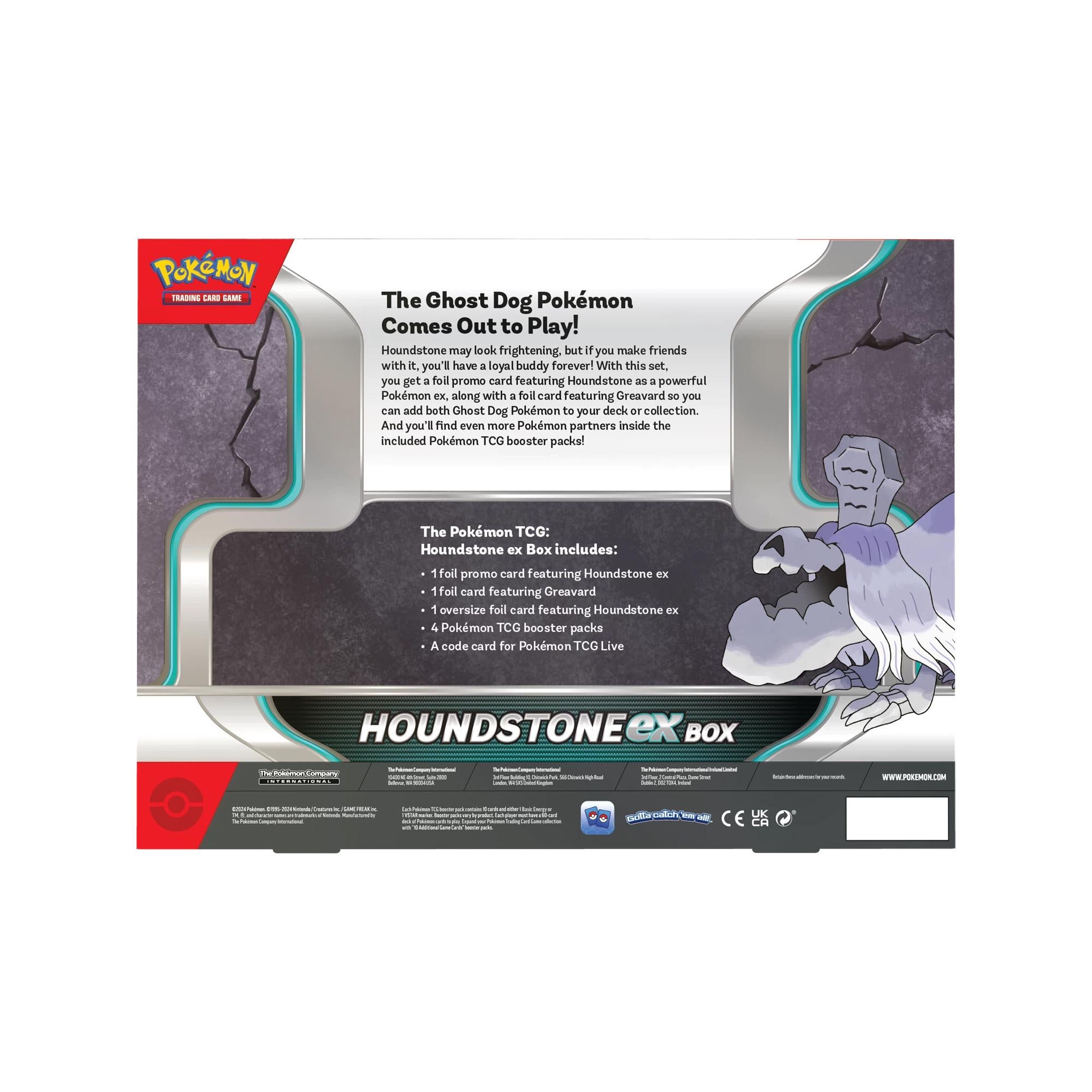 Pokémon - Houndstone ex Box - EN - SparkLeaf TCG