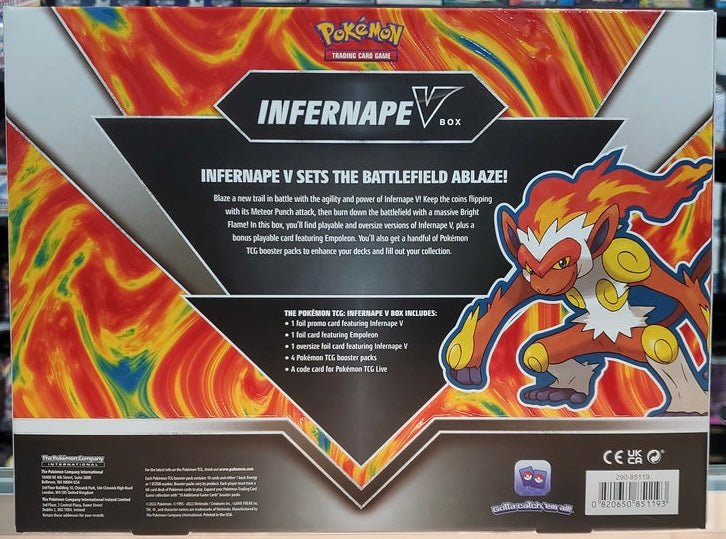 Pokémon - Infernape - V Box - EN - SparkLeaf TCG