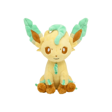 Pokemon Leafeon Plushy 470 - Sitting Cuties - SparkLeaf TCG