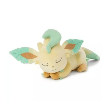 Pokemon Leafeon Plushy 470 - Sleeping Pokémon - SparkLeaf TCG
