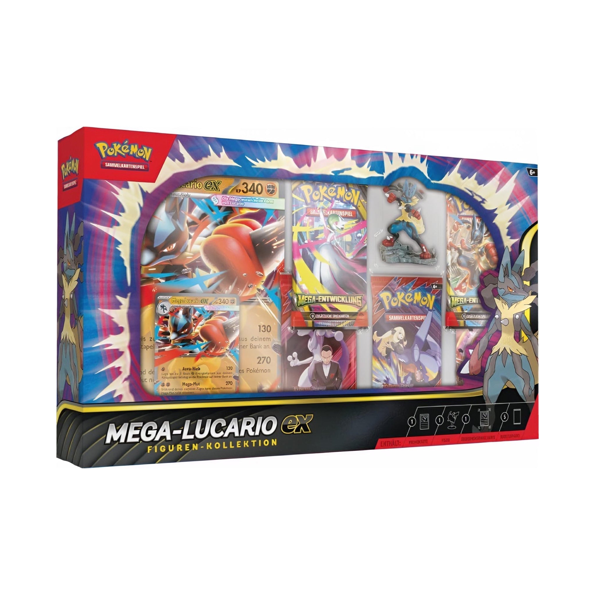 Pokémon - Mega Lucario ex Figuren Kollektion - DE - SparkLeaf TCG