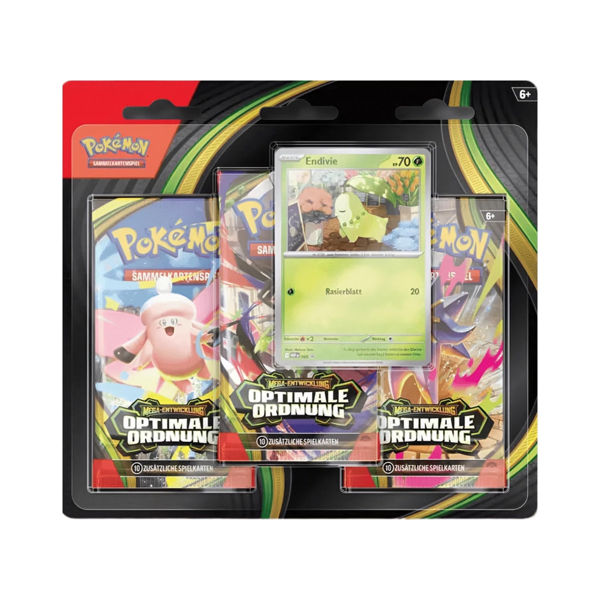 Pokémon - Optimale Ordnung Three - Pack Blister - DE - SparkLeaf TCG
