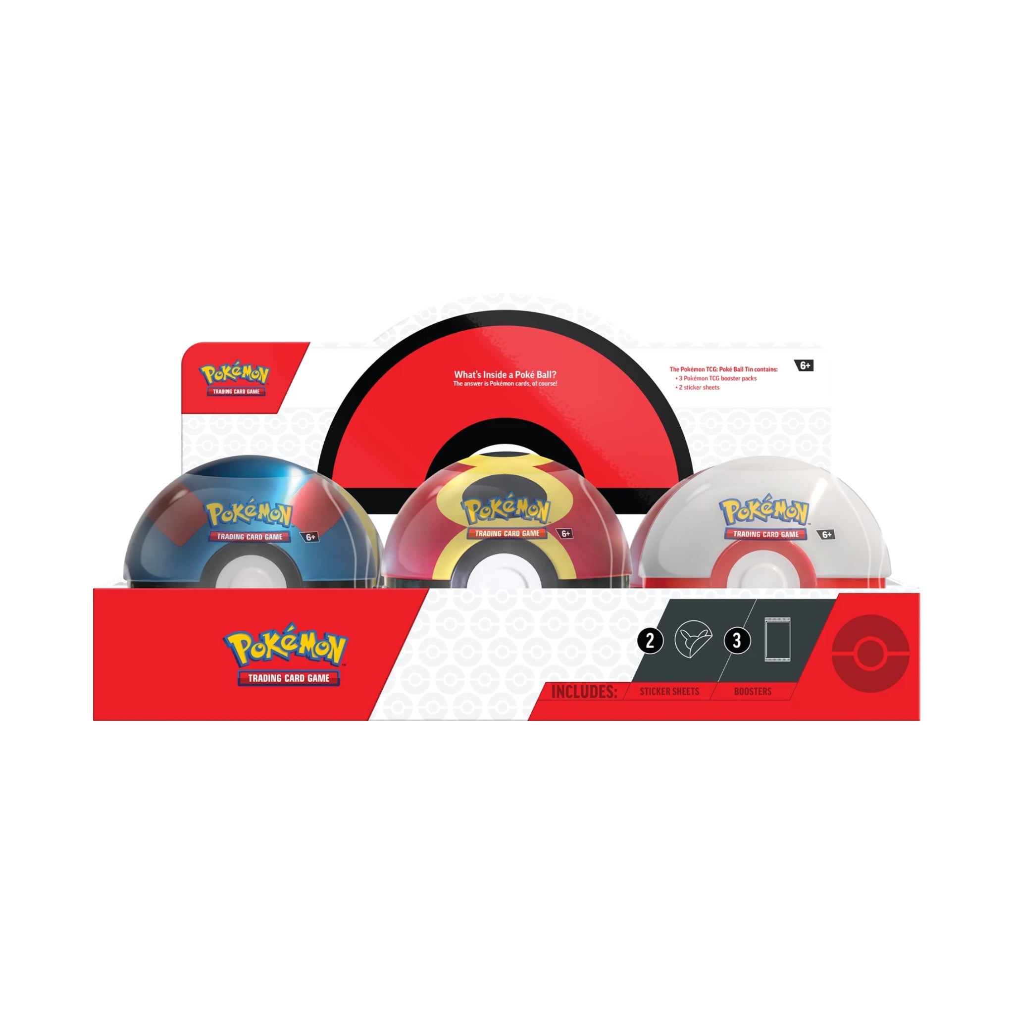 Pokémon - Pokéball Tin 2025 - EN - SparkLeaf TCG